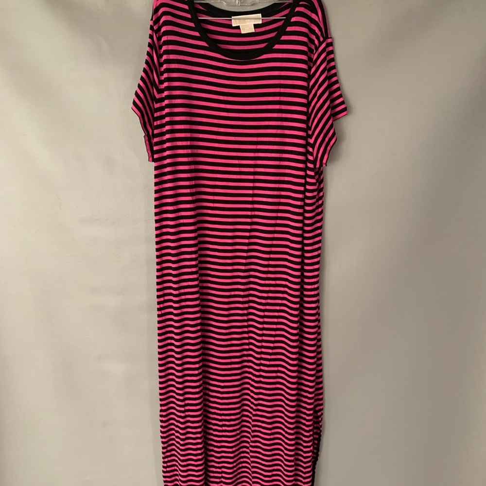 MICHAEL KORS STRIPED DRESS! BRAND NEW LONG